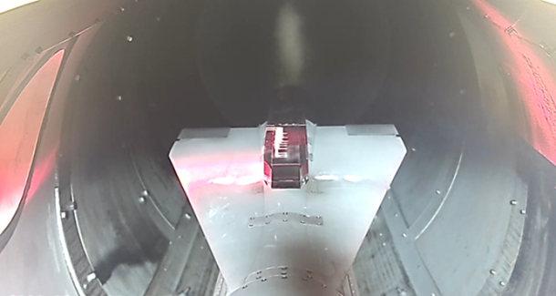 ラムジェットエンジンの燃焼作動(出典: JAXA)