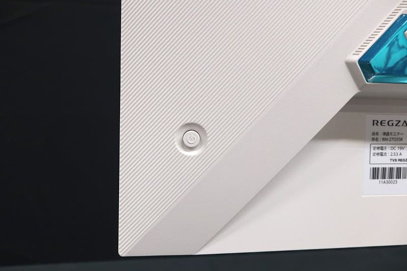 電源投入含めて1つのジョグキーでOSD操作可能