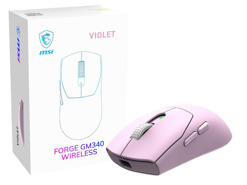 FORGE GM340 WIRELESS(写真はVIOLET)
