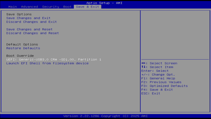テキストベースで古いタイプのUEFIを搭載しているPCやマザーボードの場合、WTR PROと同じ方法でUSBメモリからPCを起動できることが多い