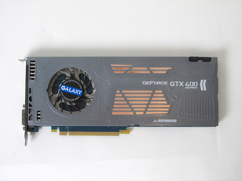 GALAXY時代のビデオカード、GeForce GTX 460を搭載しながらシングルスロットを実現したGF PGTX460/1GD5 KATANA
