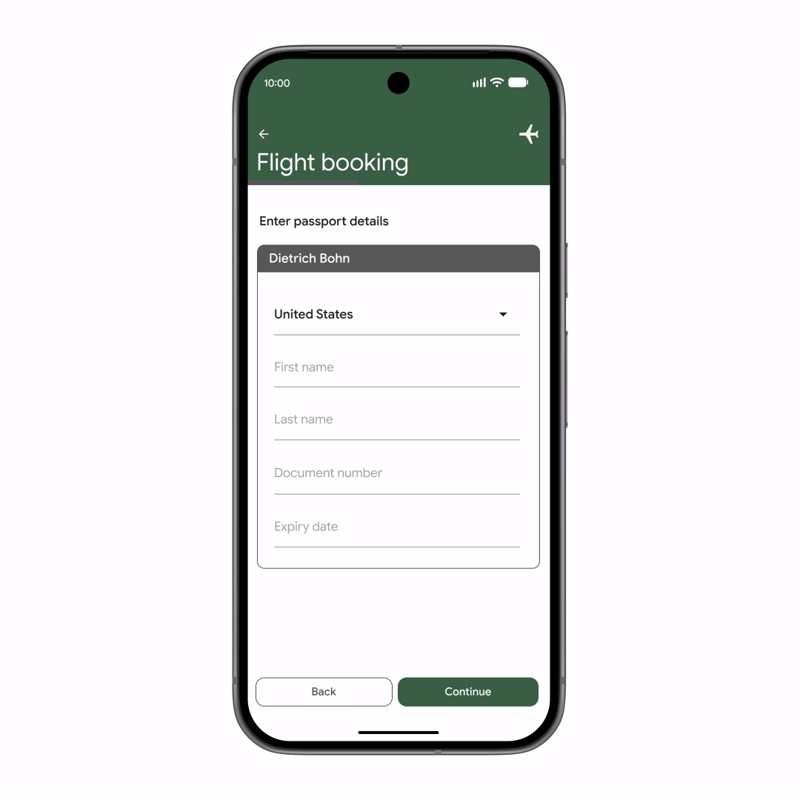 Autofill with Google