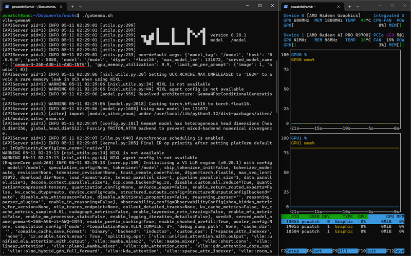 vLLMでgemma-4-26B-A4B-it-AWQ-4bitが起動