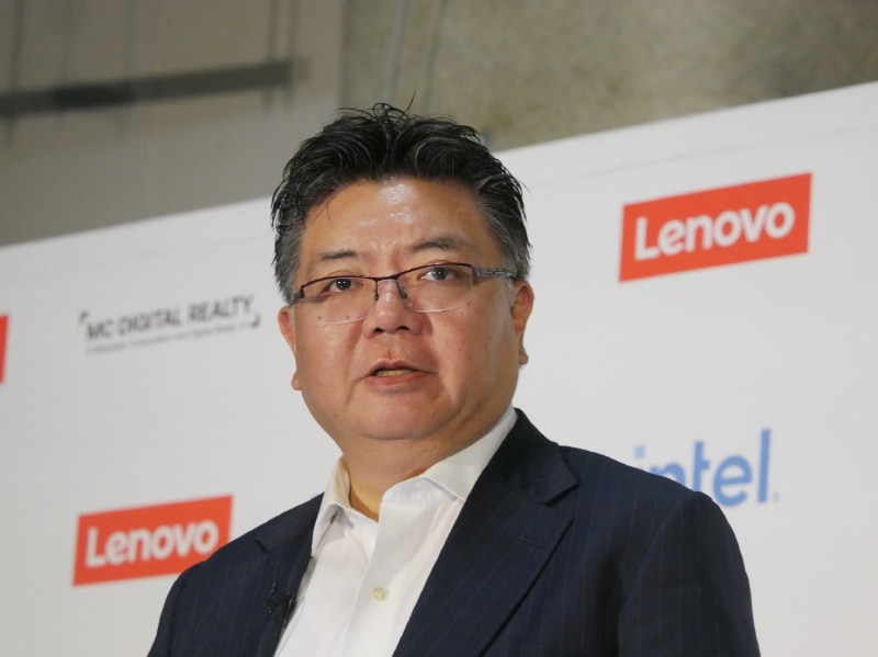 レノボ・エンタープライズ・ソリューションズ代表取締役社長の張磊氏
