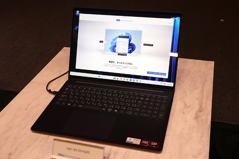 Dell 16Sの実機