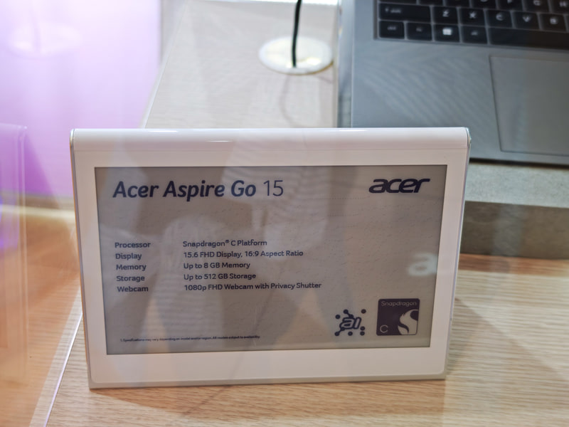 Aspire Go 15のスペック