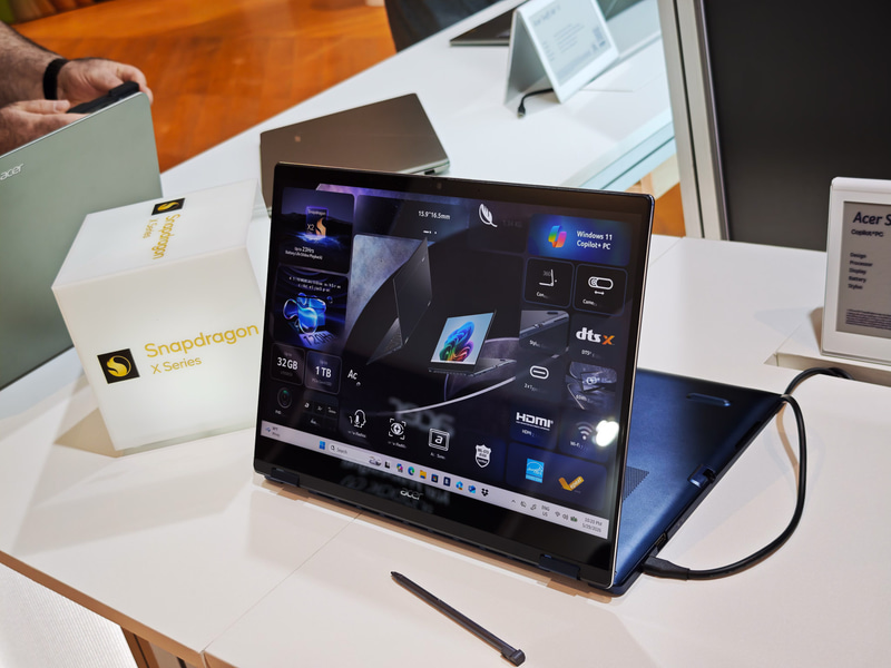 Acer Swift Spin 14 AI(Qualcomm版)