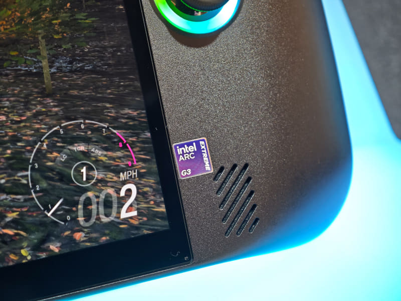 Intel Arc G3 Extremeのロゴシール