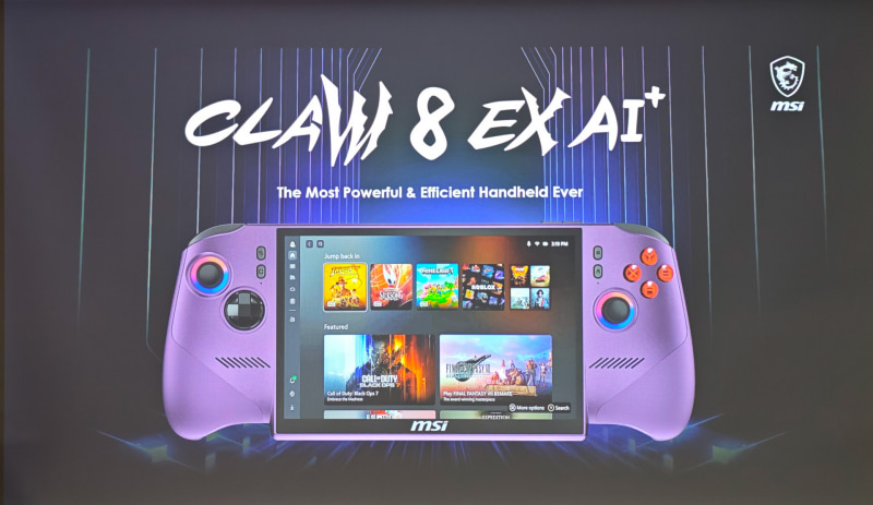 Claw 8 EX AI+