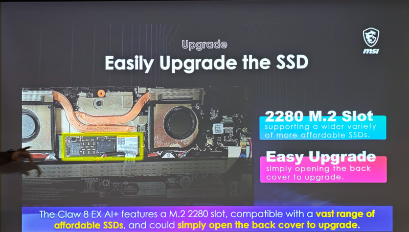 M.2 2280に対応したSSD