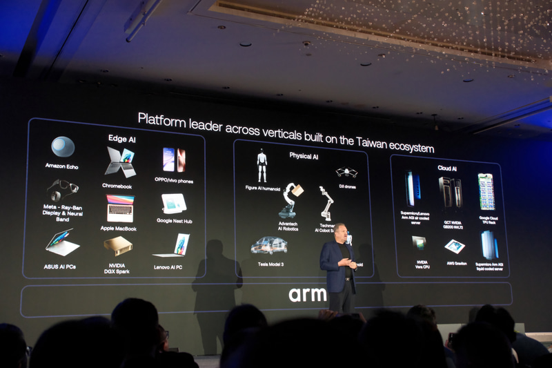さまざまなプラットフォームにおいて、Armにとって台湾は欠かせない存在に