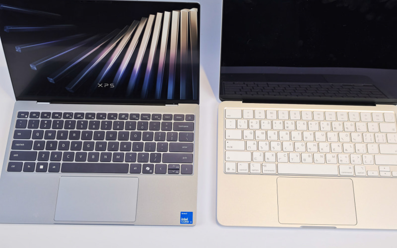 キーボード、タッチパッドの比較