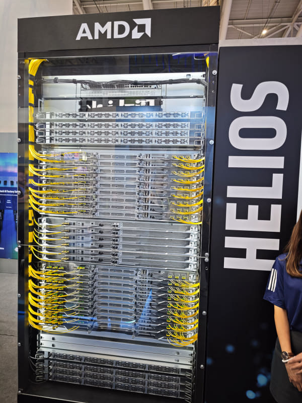 Instinct MI455Xを採用したAMD Heliosラック
