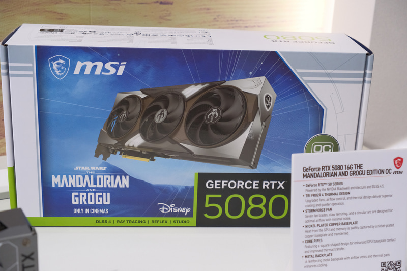 GeForce RTX 5080 16G THE MANDALORIAN AND GROGU EDITION OC
