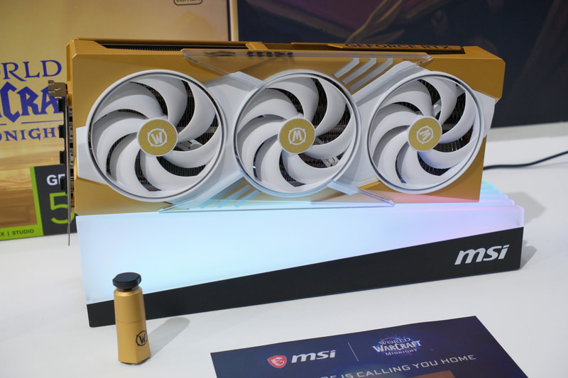 GeForce RTX 5070 12G World of Warcraft MIDNIGHT LIGHT EDITION OC