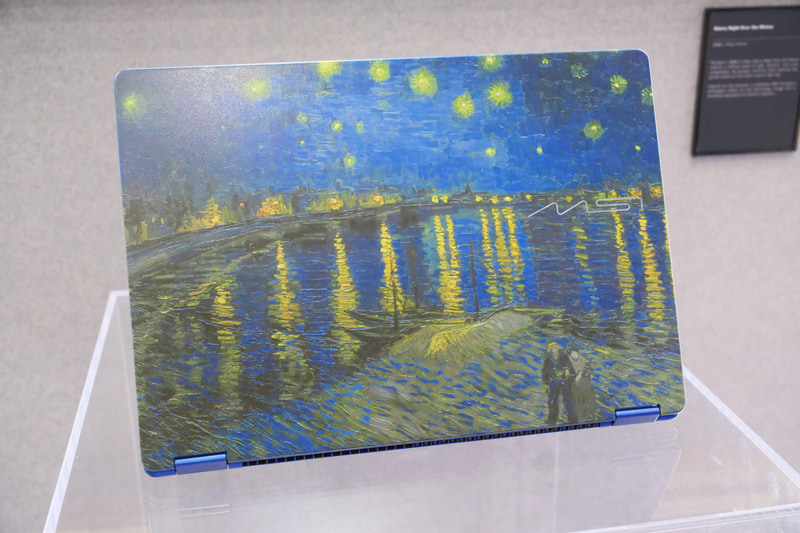 Prestige 14 Flip AI+ Vincent van Gogh Edition - Starry Night Over the Rhone
