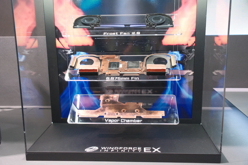 WINDFORCE EXの分解モデル