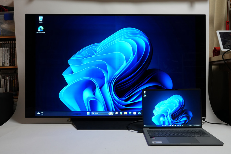 約5年間PC用モニターとして使った有機ELテレビ