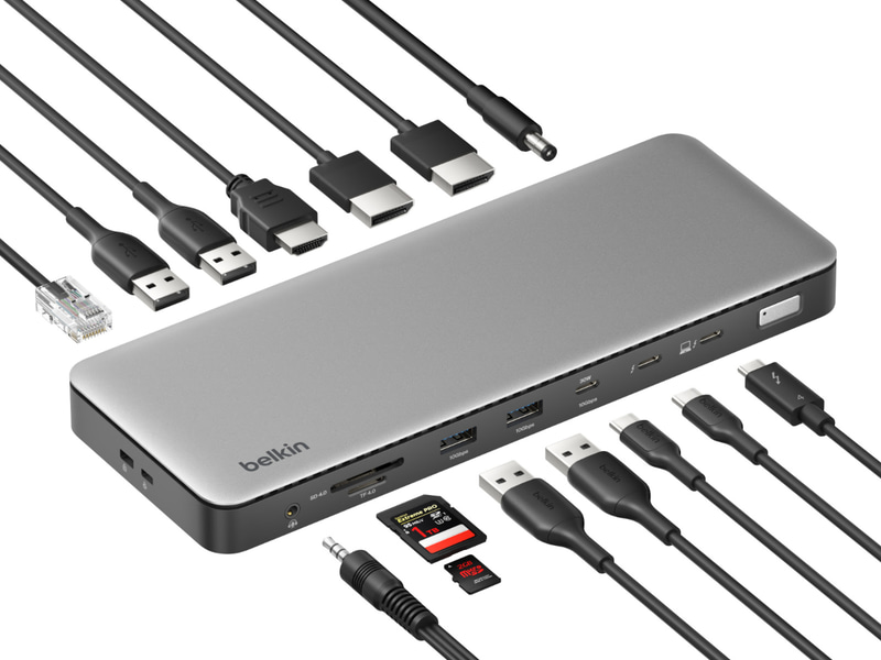Belkin Connect Thunderbolt 4 Dock 14-in-1 ドッキングステーション