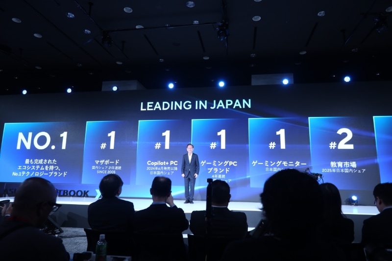 日本市場での実績