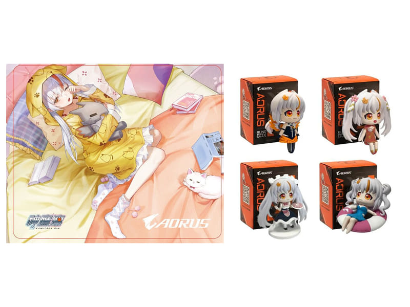 神鷹凛フィギュアは、4種中からランダムで1種類