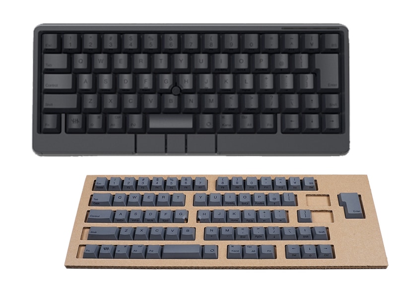HHKB Studio(墨)日本語配列<br>キートップセット(灰)日本語配列