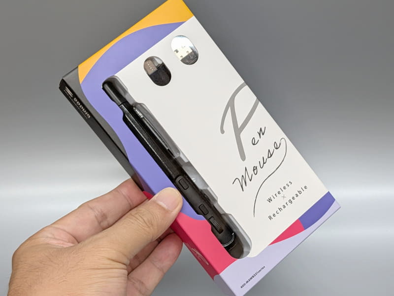 製品パッケージ。あまりサンワサプライらしくないデザインだ