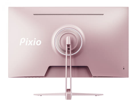 Pixio、23.8/27型ゲーミングモニターにメタリックなシャンパン/ピンク