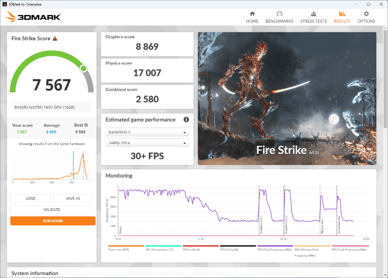 3DMark Fire Strike