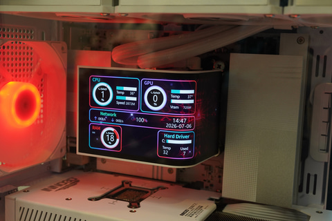 STORM、12.3型液晶と背面コネクタで“魅せる”ゲーミングPC「幻界2