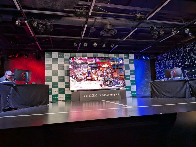 未発売の新REGZAをかけた4人によるトーナメントが開催
