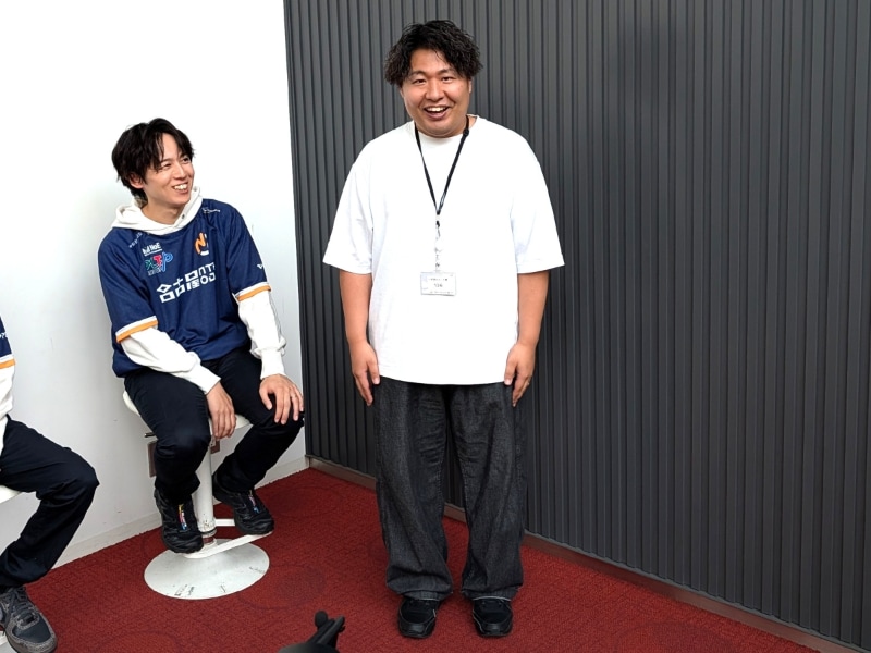 名古屋NTPOJAの「応援団長」を務めるマッキー氏