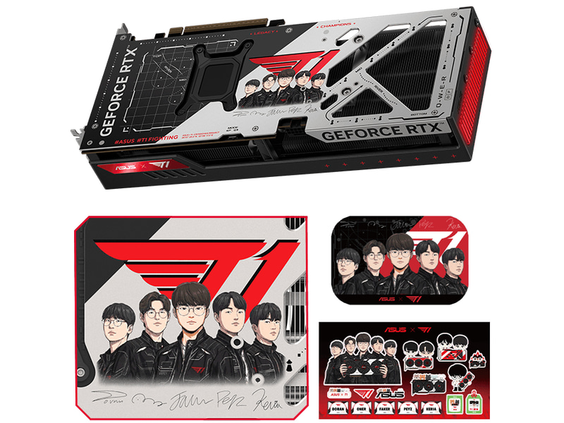 T1-RTX5070-O12G-GAMING 背面と限定特典