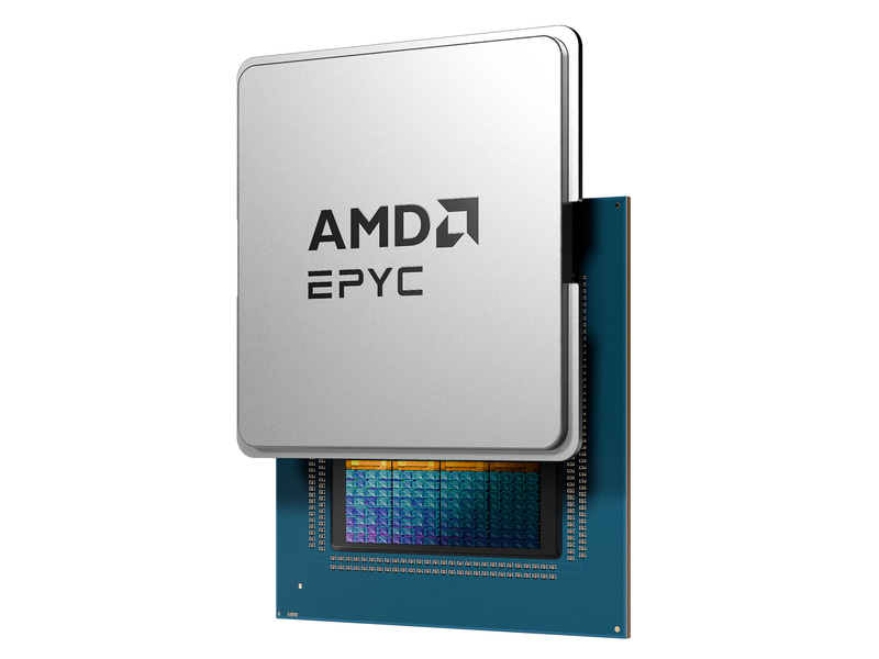 AMD EPYC 9006シリーズ・サーバーCPU(写真提供: AMD)