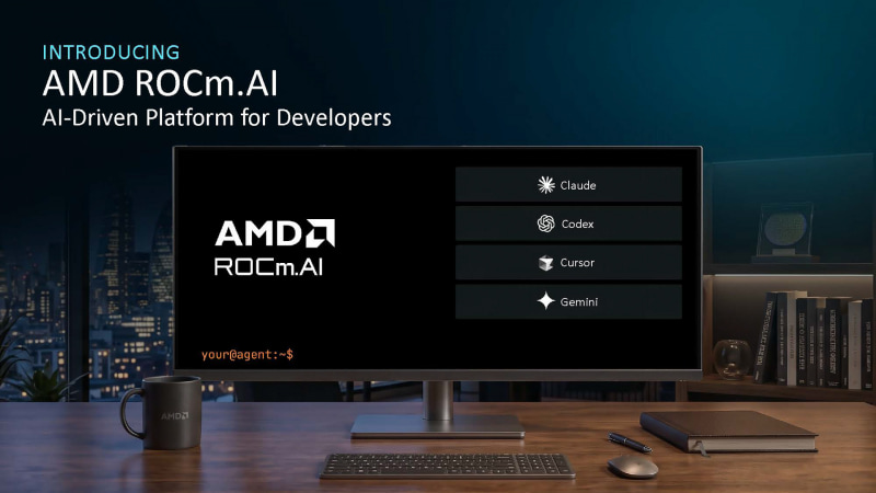 ROCm.AI(出典: Software Overview_Advancing AI 2026、AMD)