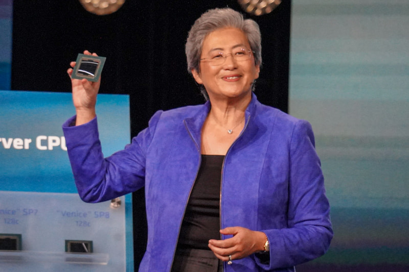 第6世代EPYCを手に持つAMD リサ・スーCEO
