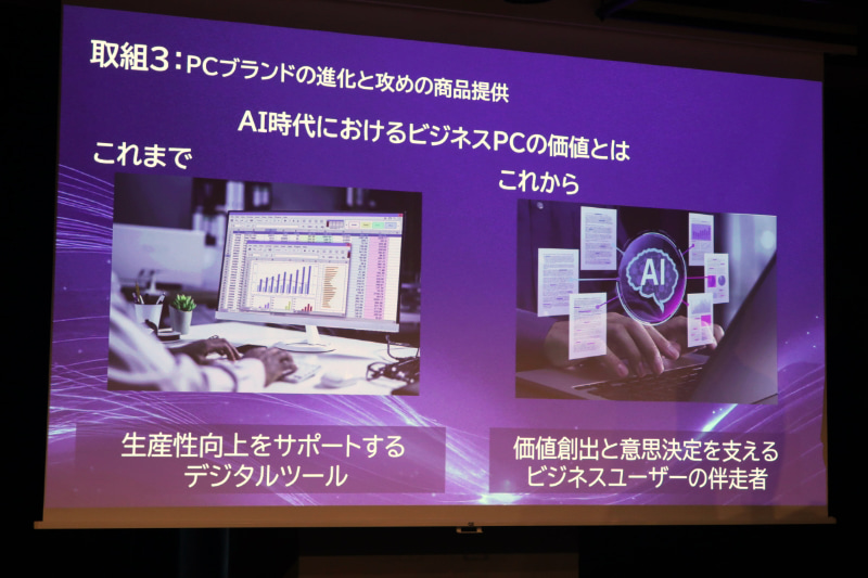 AI時代に即したビジネスPC