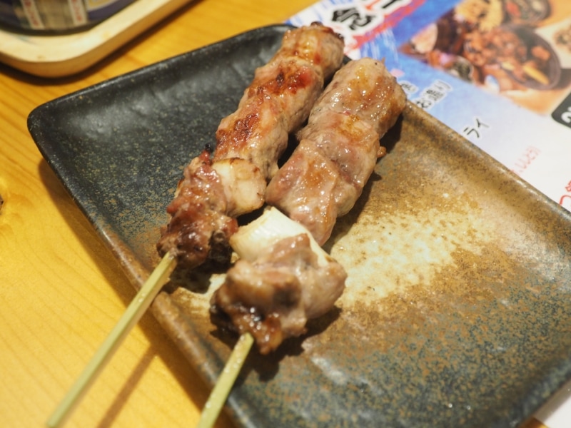 最後に提供された串焼きが、ハラミだ。こちらも美味しかった