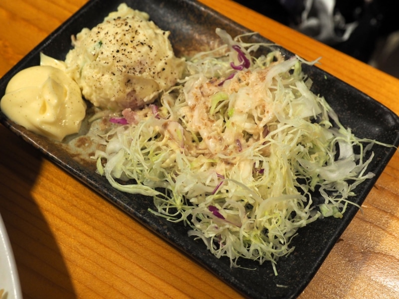ポテトサラダが出てきた。出てくる順番はコースメニューの上からではなく、多少前後するようだ