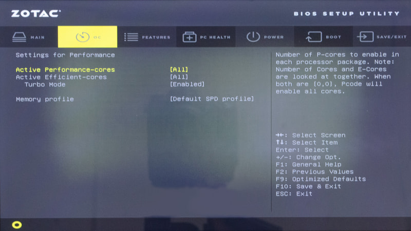 BIOS / OC