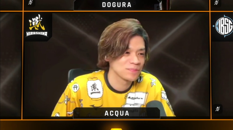 広島 TEAM iXAのリーダー、ACQUA