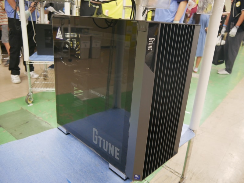 完成したG TUNE FZシリーズ