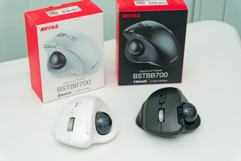 9月2日に発売されたバッファロー初のトラックボール「BSTBB700X」シリーズ