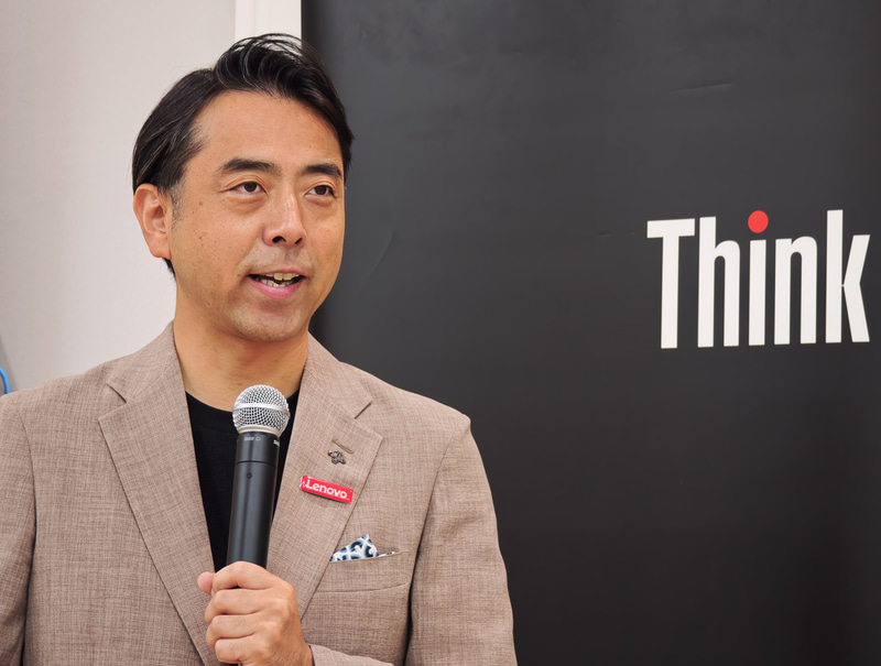 レノボ・ジャパン合同会社 執行役員 副社長 開発担当 塚本泰通氏
