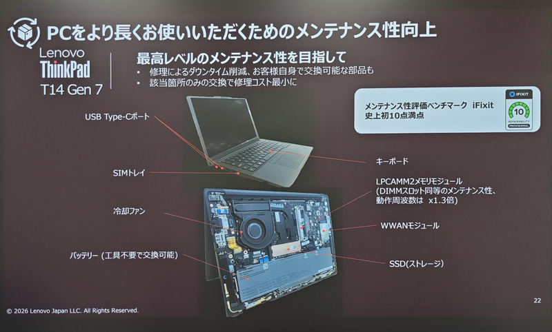 メンテナンス性向上が重要に