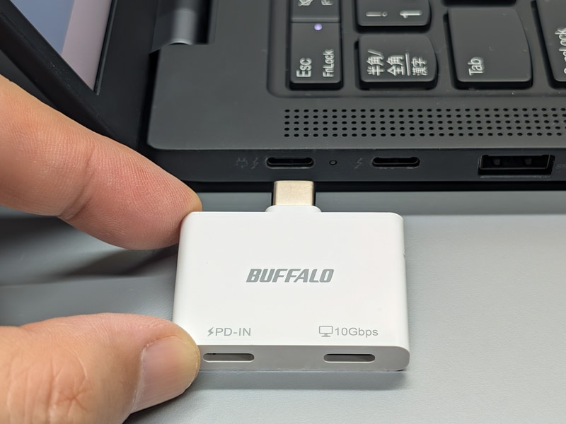 PCでも利用可能だが、隣接するポートに干渉するのがネックとなる