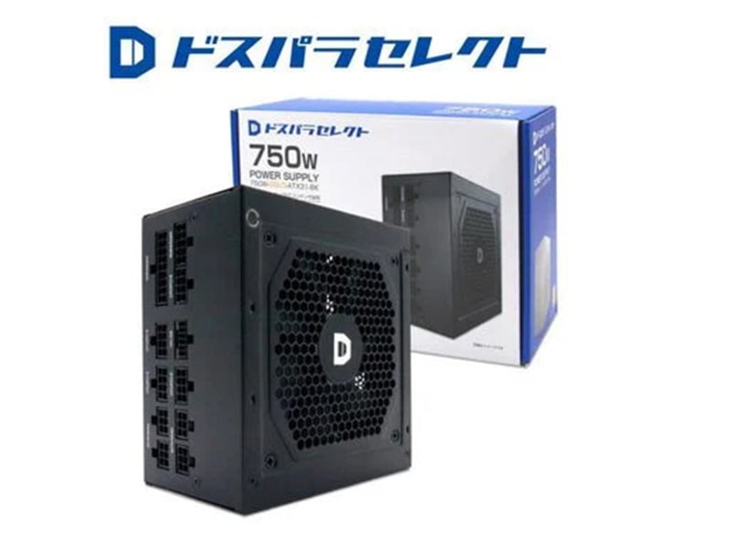 ドスパラセレクト 750W-GOLD-ATX31-BK (750W ブラック)
