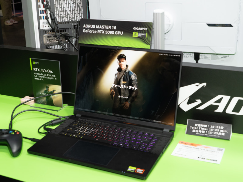 16型ゲーミングノートのフラグシップ「AORUS MASTER 16」