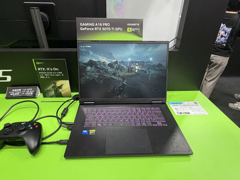 GeForce RTX 5070 Tiを搭載したGAMING A16 Pro