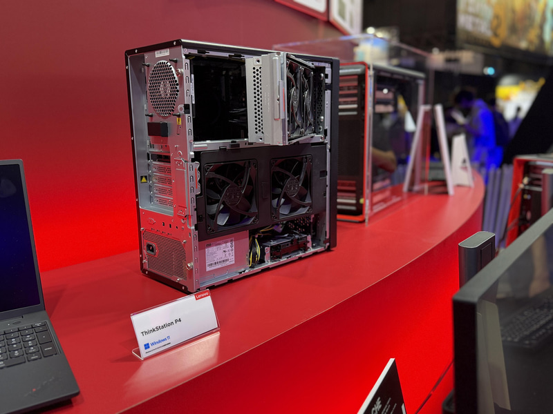 AMD Ryzen PRO 9000シリーズを搭載した「ThinkStation P4」